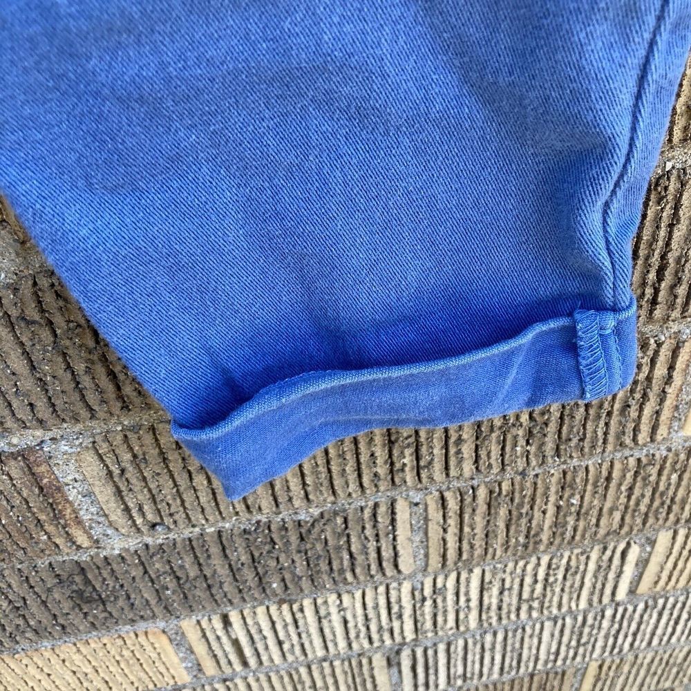 Women's Size 27 Levi's Stretch Dyed Blue Color Flooded Capri Ankle Jean Pants‎ - Picture 7 of 8
